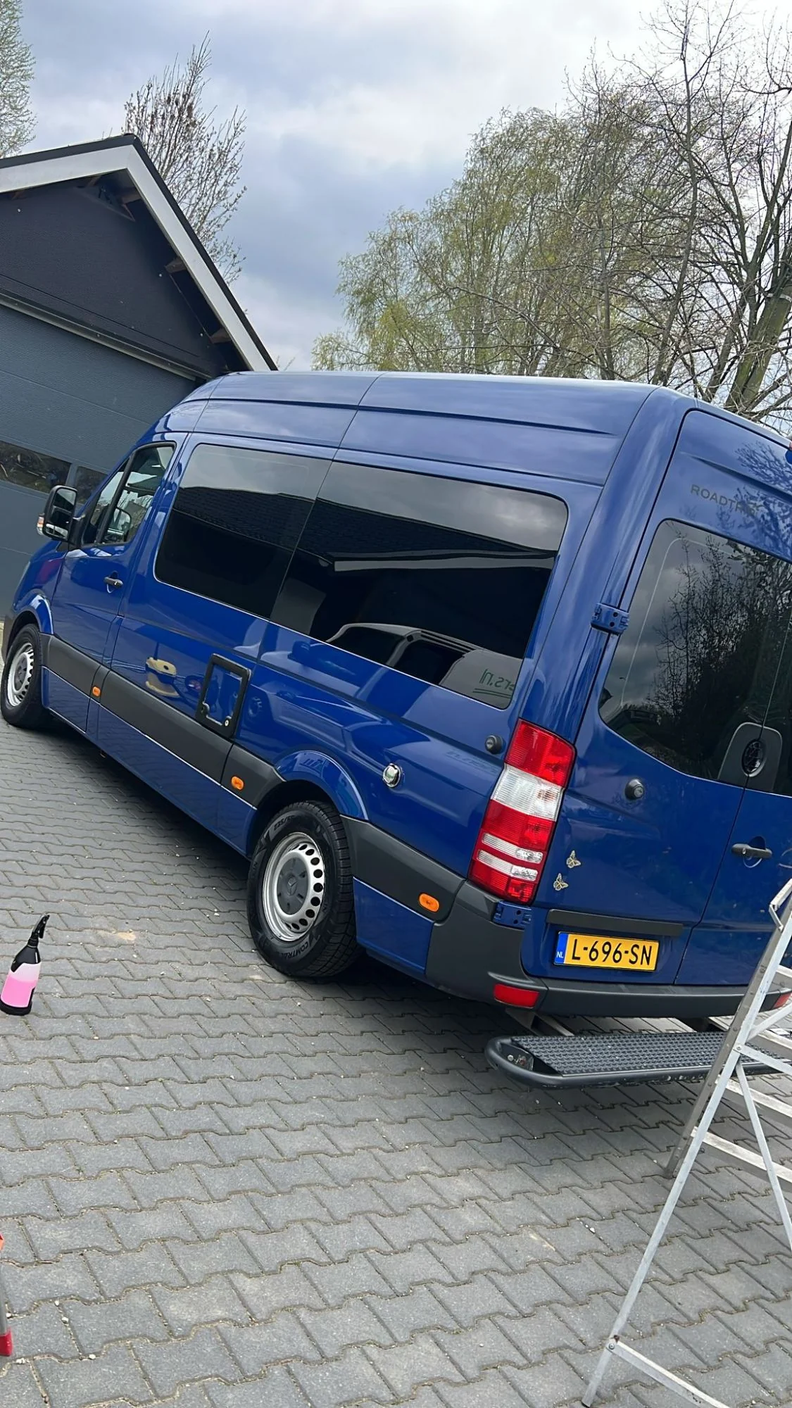 Bestelbus na behandeling